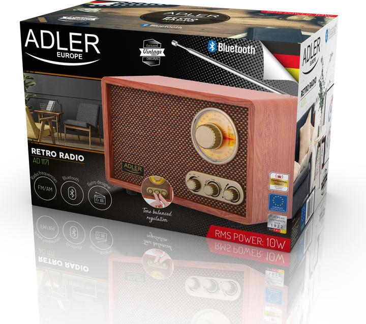 Produktbild Adler AD 1171 (FM, AM, Bluetooth)