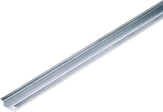 Actual product image Weidmüller Weidmller mounting rail TS 15X5/LL 1M/ST/ZN Content: 1 m (0117510000)