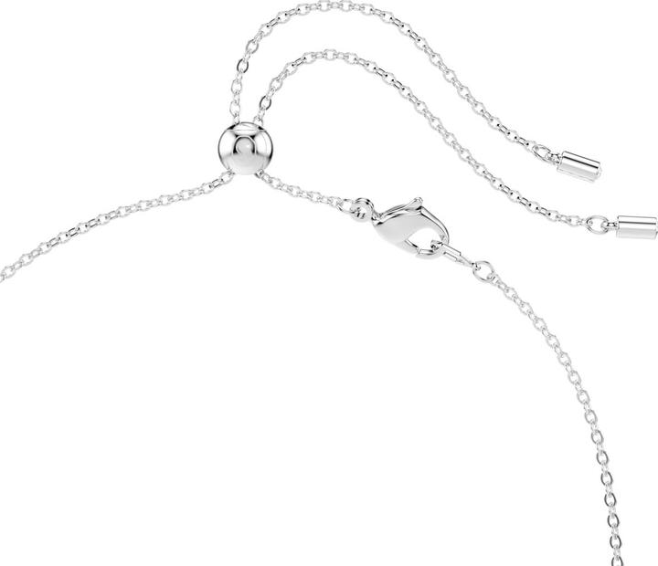 Produktbild Swarovski Constella Halskette Verschiedene Schliffe Weiss Rhodiniert