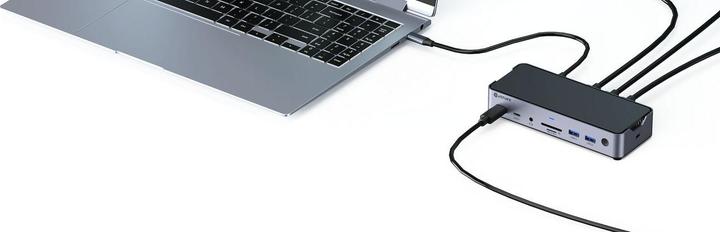 Image du produit eSTUFF Triple USB-C Docking Station (USB-C, 3 Ports)