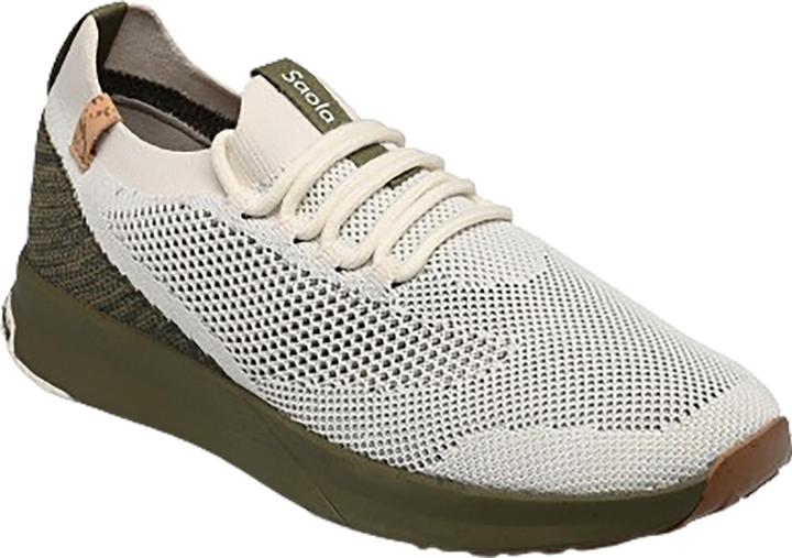 Burnt Olive, White