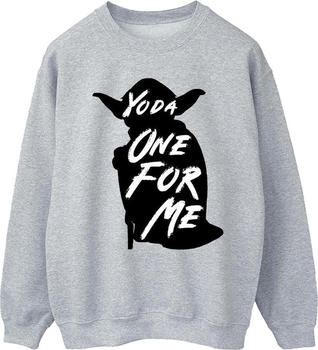 Star Wars Yoda One For Me Sweatshirt (L)