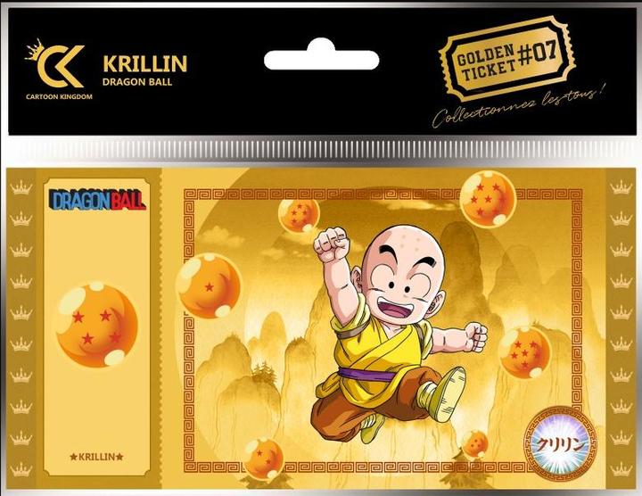 Actual product image Dragon Ball - Krillin Golden Tickets Black Edition (Booster Pack)
