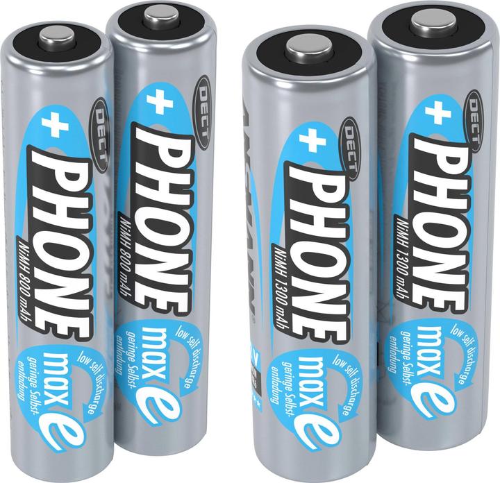 Productafbeelding Ansmann AAA (2 Pcs., AAA, 800.80 mAh)