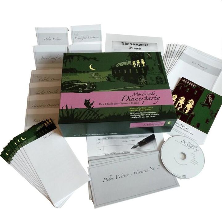 Actual product image Murderous dinner party - The Curse of the Green Lady (German)