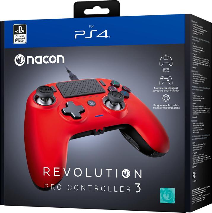 Produktbild Nacon Gaming Revolution Pro Controller 3 USB 3.2 Gen 1 (3.1 Gen 1) Gamepad PC, PlayStation 4 (PS4, PC)