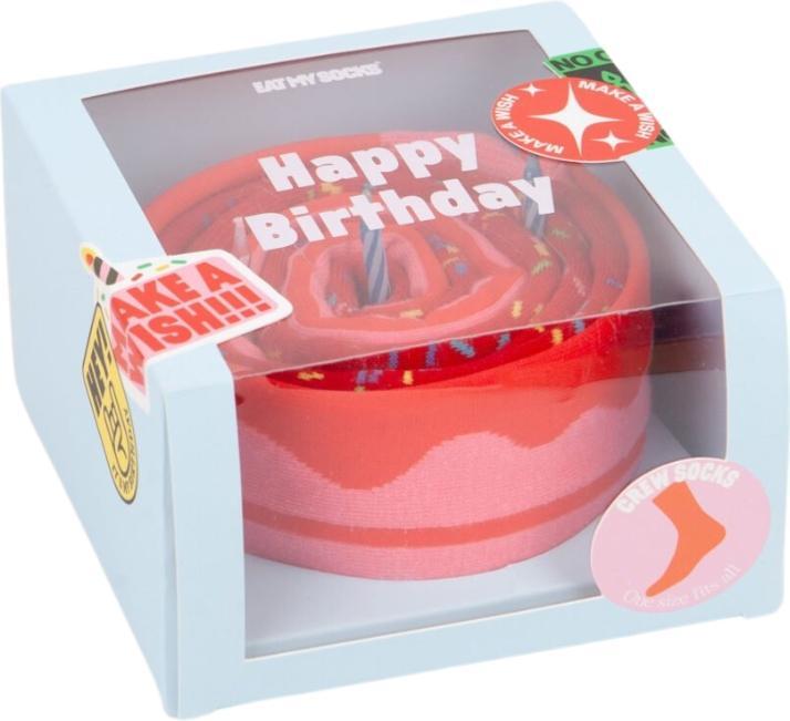 Actual product image Eat My Socks EMS, Socks, Happy Birthday, 2 (One size)