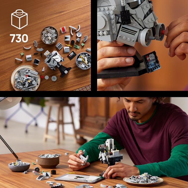 Produktbild LEGO 75429 AT-AT Pilot Helm (75429, LEGO Star Wars)