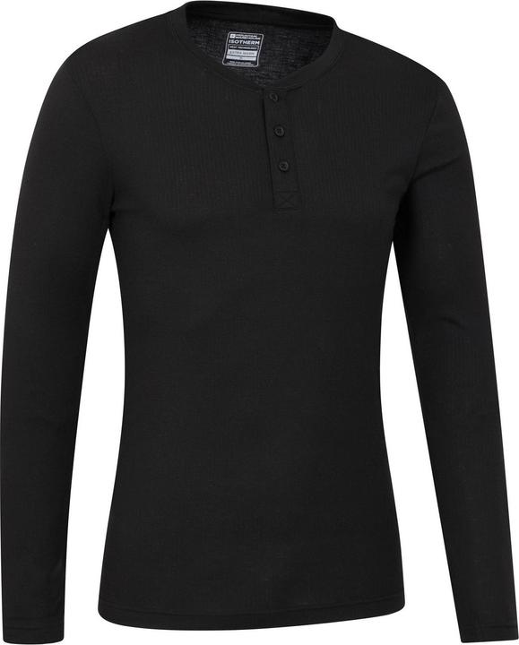 Actual product image Mountain Warehouse Mens Talus Henley Thermal Top (S)