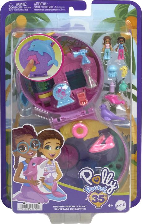 Actual product image Polly Pocket Dolphin Rescue & Play