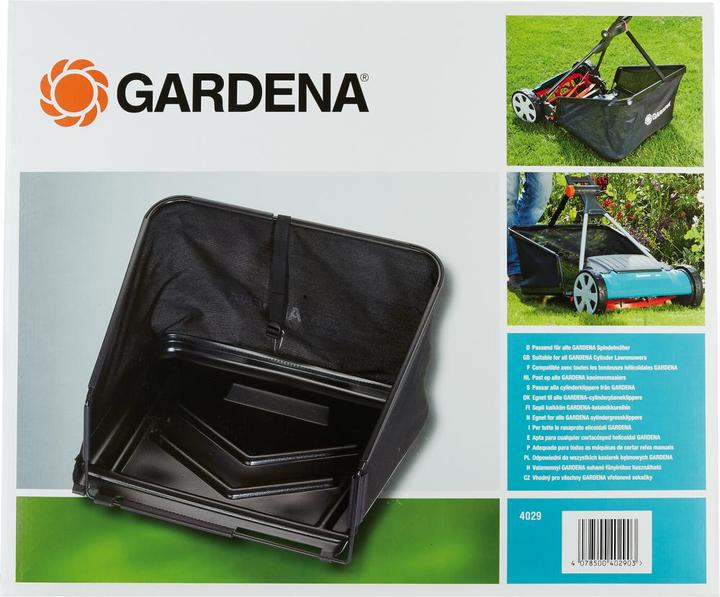 Image du produit Gardena Panier de ramassage d'herbe (Tondeuse à gazon, Bac de ramassage + sac de ramassage)