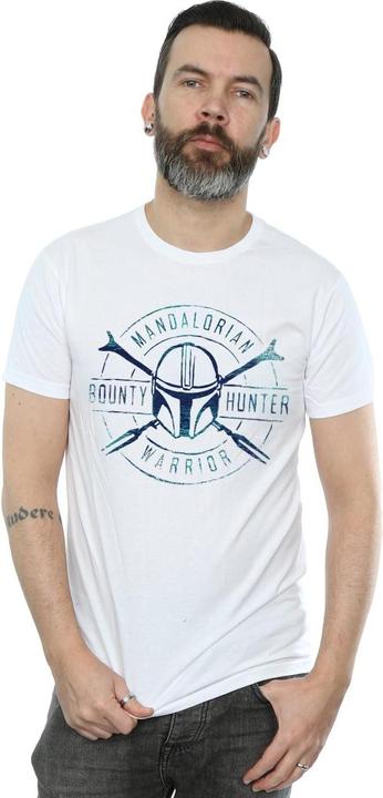 Immagine prodotto Star Wars The Mandalorian Warrior Crest Maglietta Uomo (4XL)