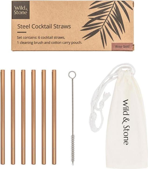 Wild & Stone Cocktail Straws (6 x)