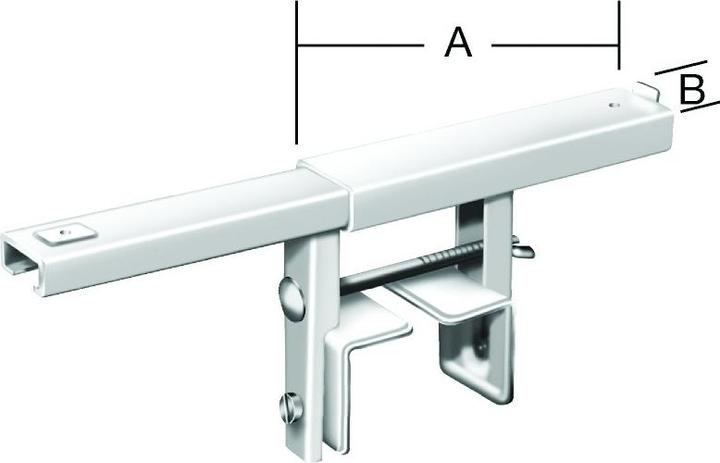 Productafbeelding Magni Radiatorbeugel voor paneelradiatoren Geribbelde radiator in hoogte verstelbaar ca. 19x65 cm Beugel