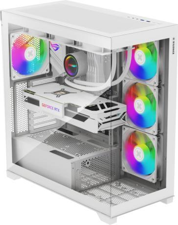 Actual product image Xilence Xilent Gleam XG271 wh (mATX, Mini-ITX, ATX)