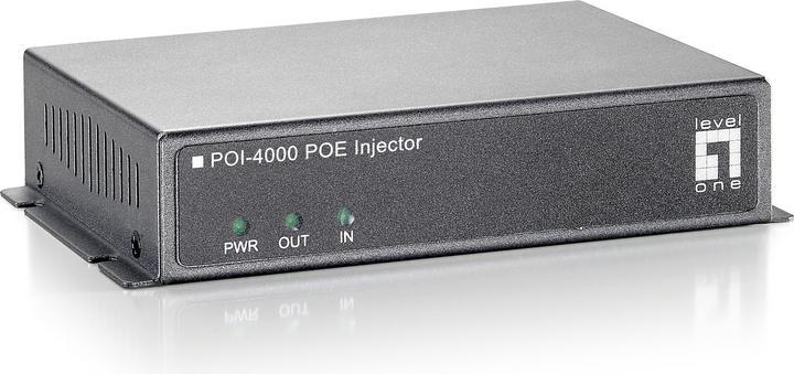 LevelOne POI-4000 : Injecteur PoE haute puissance (802.3af (PoE), 56 W)
