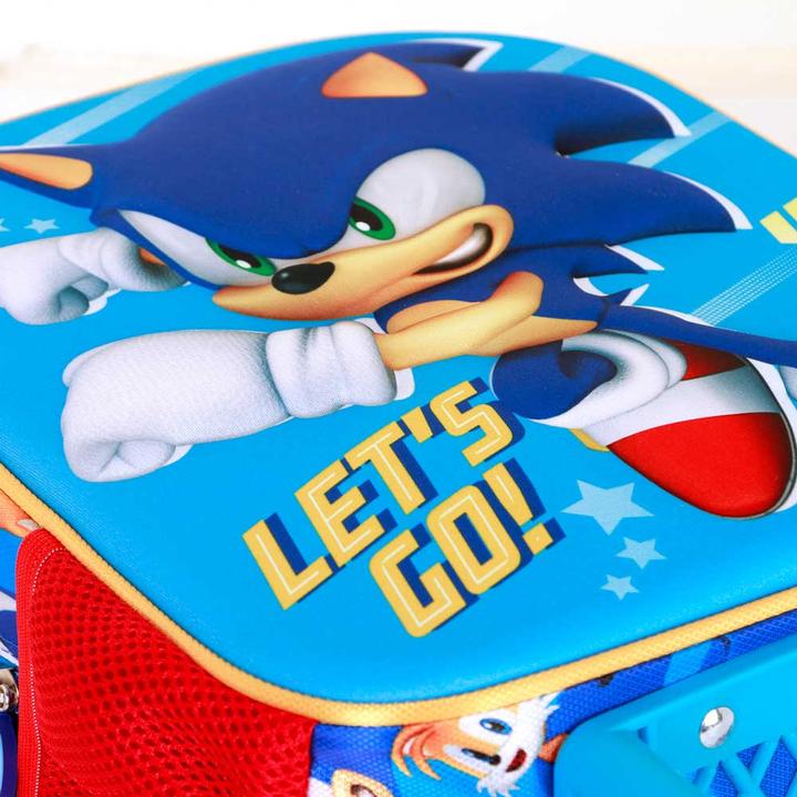 Actual product image Karactermania Small 3D Backpack with Wheels Go