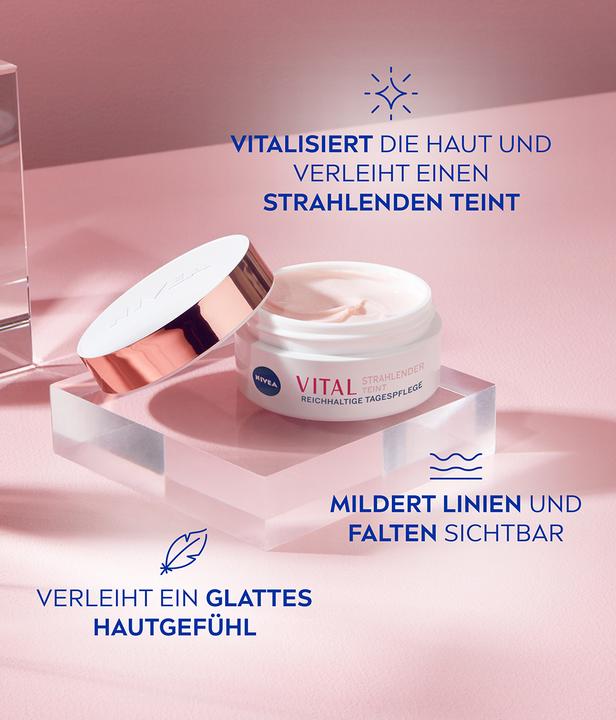 Productafbeelding NIVEA Vital Anti-Age Dagverzorging Stralende Teint Pot 50 ml (50 ml, Dagcrème)