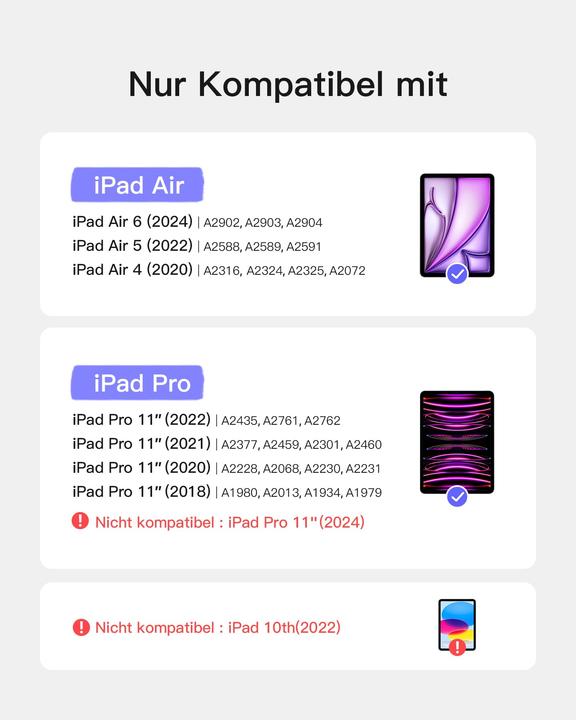 Energy Label Inateck Keyboard iPad 04111 purple (KB04111 purple) (DE, IPad Pro 11)