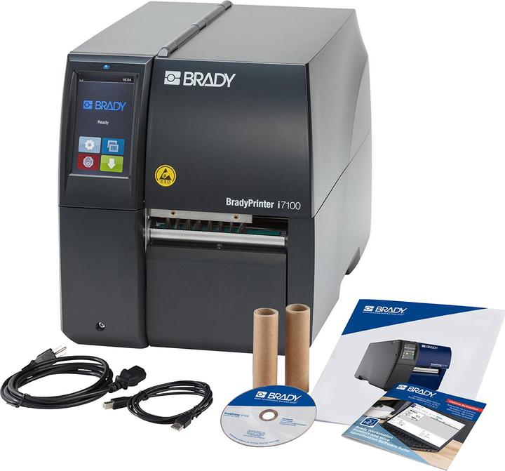 Produktbild Brady BradyPrinter i7100-600-ESD-EU, Thermotransferdrucker, max. Breite 110 mm, 600 dpi, USB, Seri