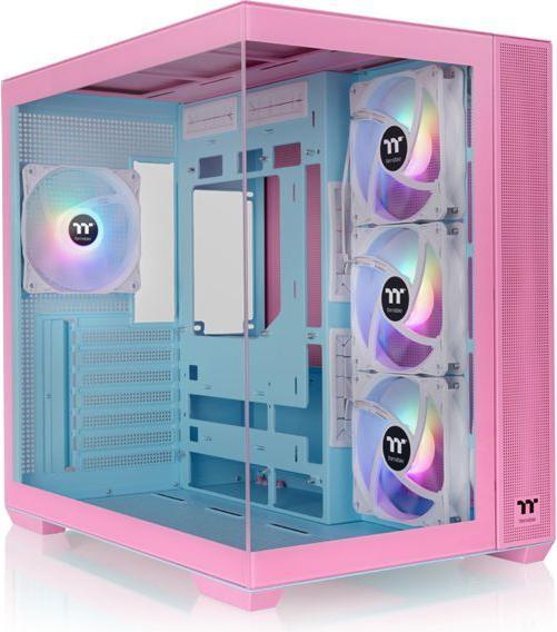 Thermaltake View 380 TG ARGB (rosa, Tempered Glass x 2) (mATX, Mini-ITX, ATX)