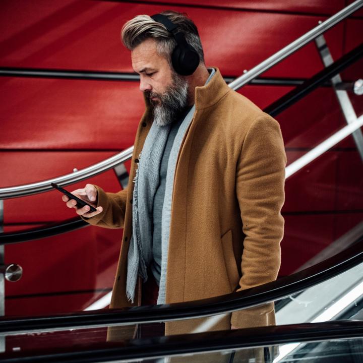 Image du produit Miiego BOOM ANC draadloze over-ear koptelefoon met active noice cancellation voor sport en ontspanning (ANC, Sans fil)