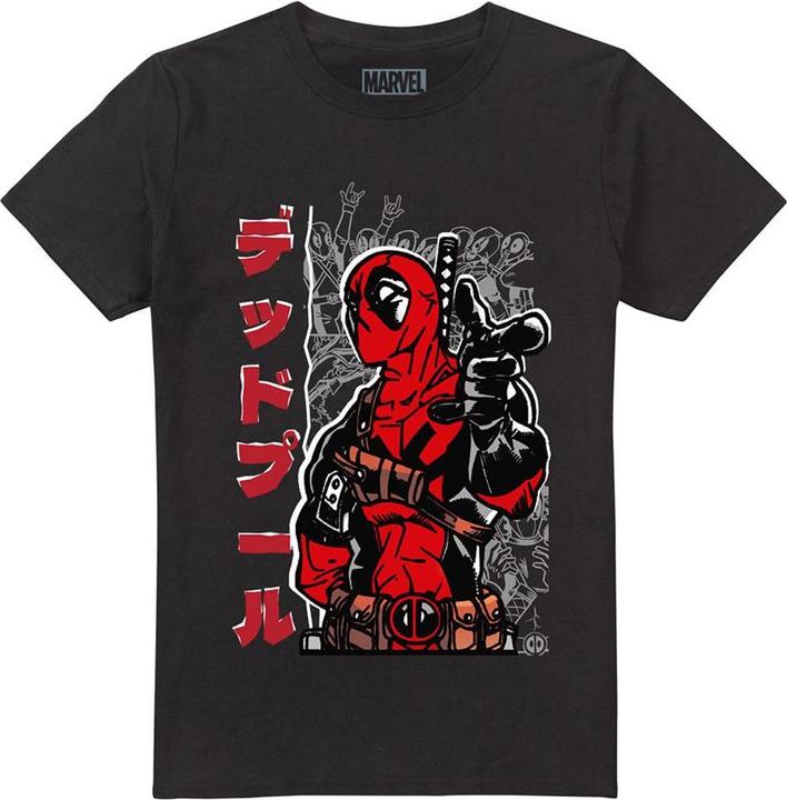Immagine prodotto Deadpool Maglietta Giapponese Uomo (4XL)