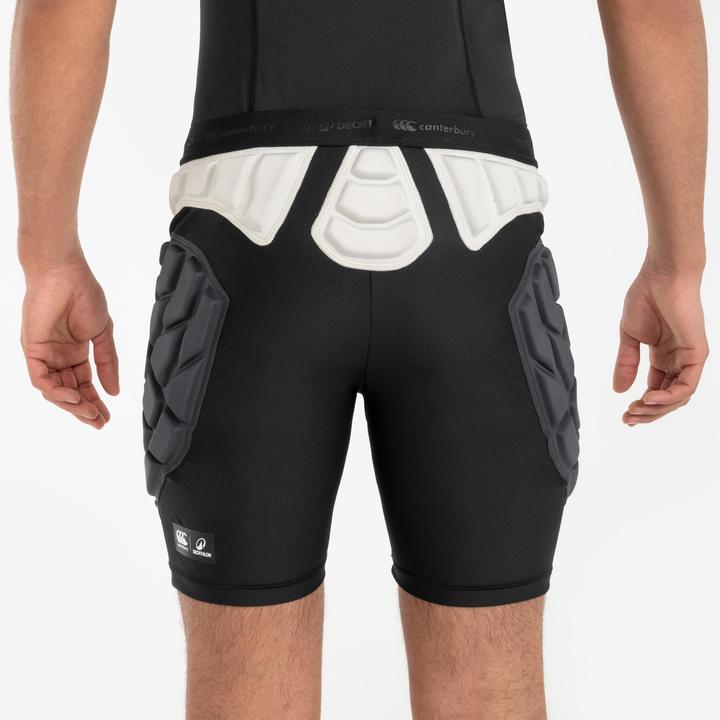 Actual product image Offload Men's/Women's Rugby Protector Shorts - Canterbury S500 black (S, Protector shorts, Unique specimen)