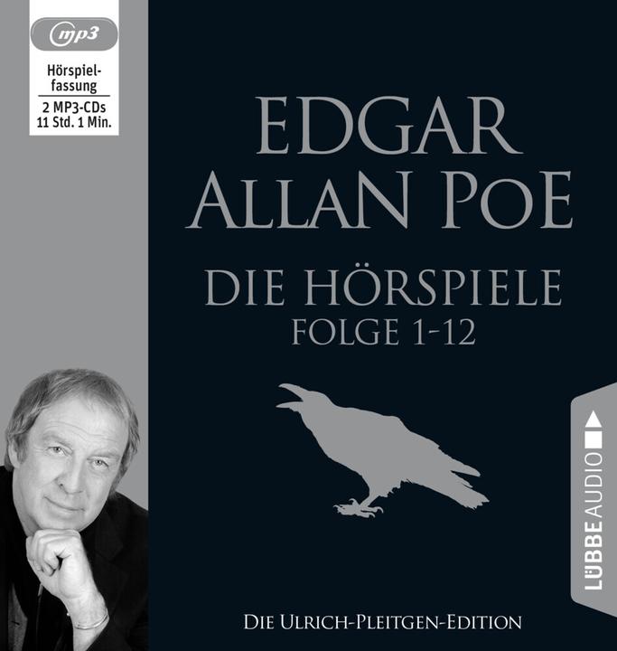 Produktbild Die Hörspiele - Folge 1-12 (Ulrich Pleitgen, Edgar Allan Poe, Iris Berben, Deutsch)