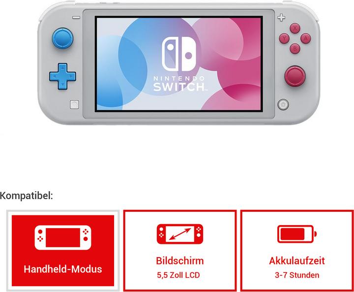 Image du produit Nintendo Switch Lite - Zacian et Zamazenta Edition