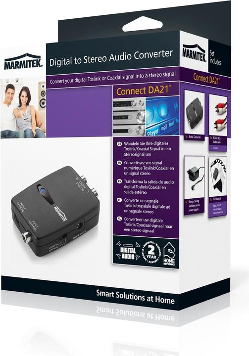 Image du produit Marmitek Connect DA21 (Numérique -> Analogique)
