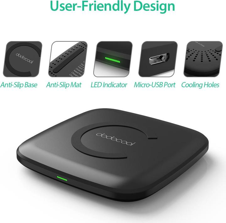 Image du produit Dodocool Chargeur sans fil DA128 (10 W)