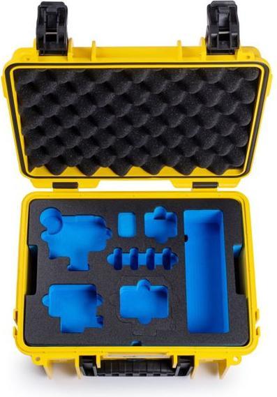 Actual product image B&W International B&W action.case PP.117 gelb für GoPro Hero 9-13 (Hero 10, Hero 12, Hero 11, Hero 9)