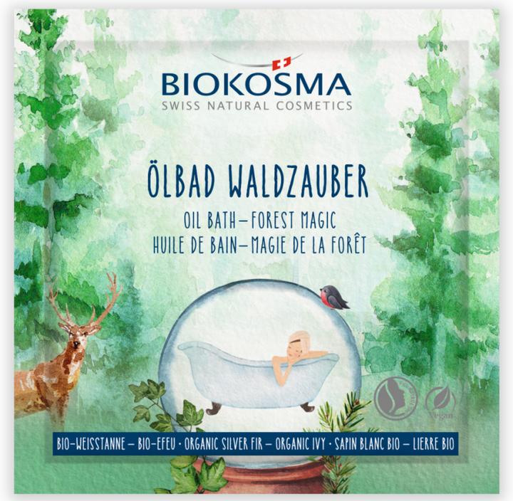 Image du produit Biokosma Oelbad Waldzau Wei Efe BIO 25ml (25 ml, Huile de bain)