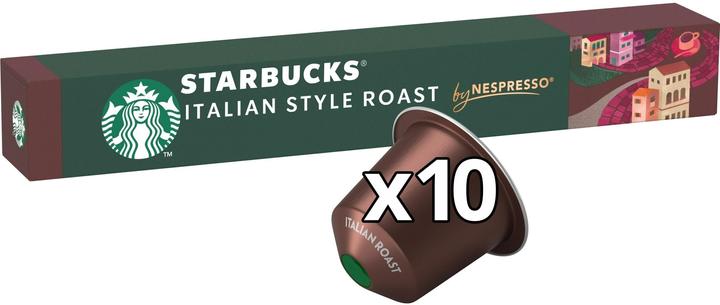 Image du produit Starbucks Italian Style Roast by Nespresso Dark Roasts (10 x Port.)
