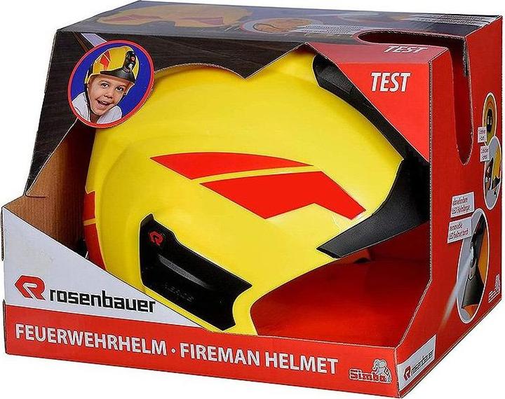 Actual product image Simba Fire helmet Rosenbauer with light