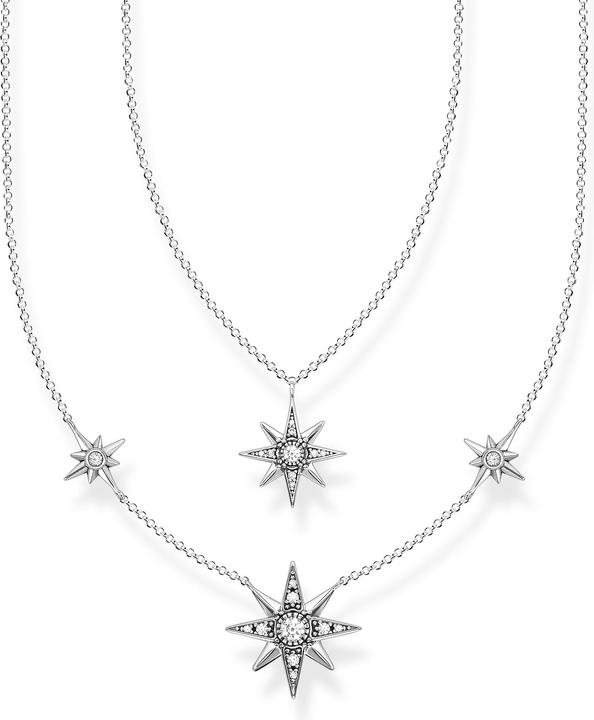 Thomas Sabo Kette Sterne (925er Silber, 40 - 45 cm)