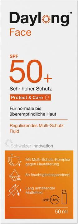 Produktbild Daylong Protect & Care (Sonnencreme Gesicht, SPF 50+, 50 ml, 93 g)