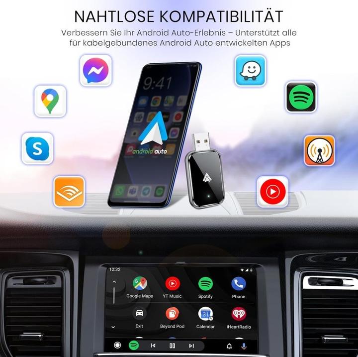 Produktbild PowerGuard Wireless Android Auto Dongle