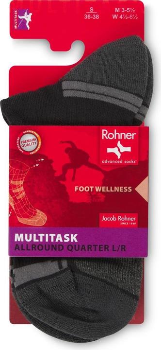 Actual product image Rohner Damen Kurzsocken Multitask 1er Pack (39, 40, 41, 39 - 41)