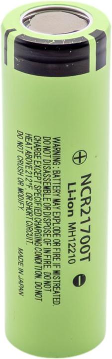 Actual product image Purecrea Li-Ion Akku 3.7V 4800mAh NCR21700T mit Flachpol (1 pcs., 21700, 4800 mAh)