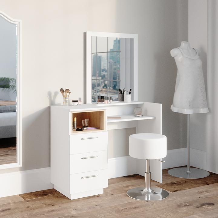 Produktbild Vicco Beatrice mit Hocker (100 x 42 x 149 cm)