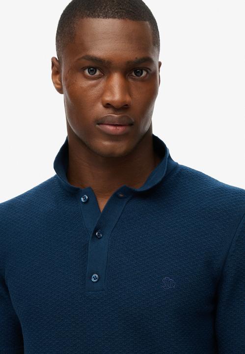 Actual product image Superdry Knitted Texture S/s Polo (M)