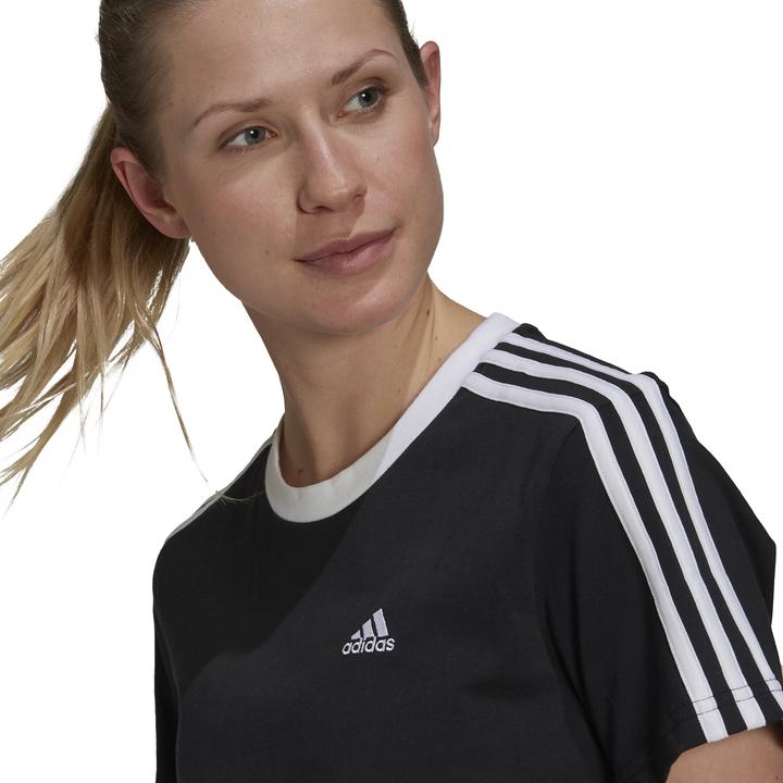 Image du produit adidas W 3 Stripes Boyfriend Tee T-shirt femme (M)