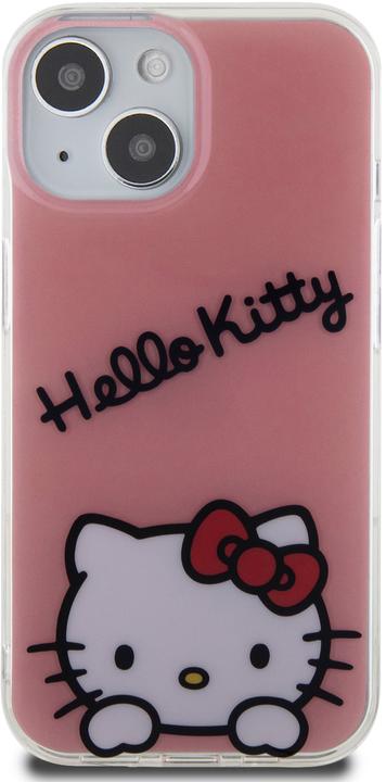 Image du produit Hello Kitty IML Daydreaming Logo Housse pour iPhone 15 - Rose (Apple iPhone 15)
