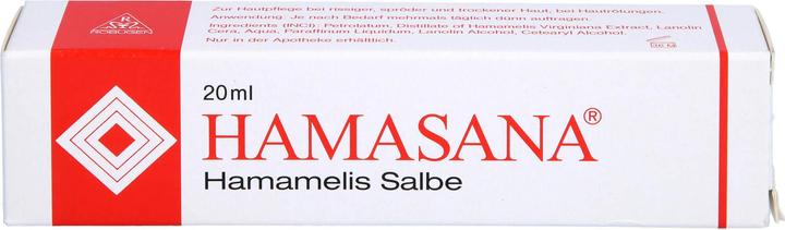 Robugen Hamasana Hamamelis Salbe, 20 g Salbe (Körpercreme)