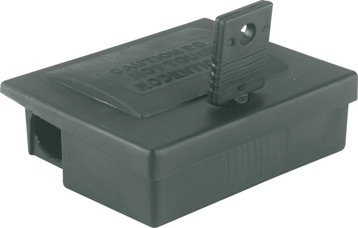 Actual product image Kerbl Bait station BlocBox (for mice, plastic bait box, lockable with key, dimensions 12