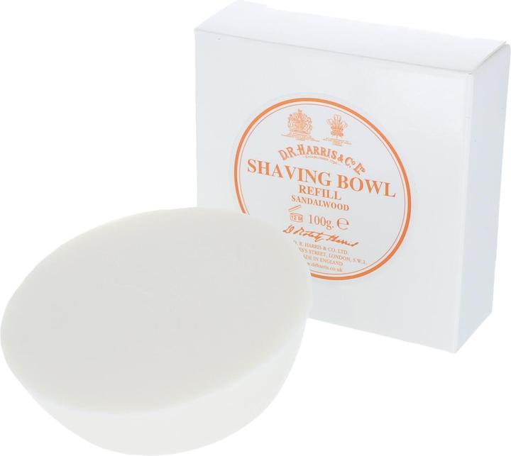 Actual product image D.R. Harris Sandalwood (100 ml, Shaving soap)