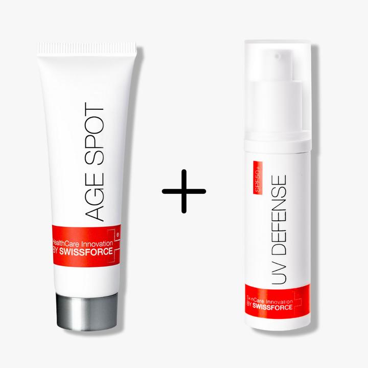 Swissforce Duo Anti-Pigmentflecken (30 ml, 24h Creme, SPF 50+)