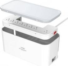 Produktbild Ldnio Steckdosenleiste mit Organizer, 5x AC, 3x USB, SN5309W, 2500W (Baltas)
